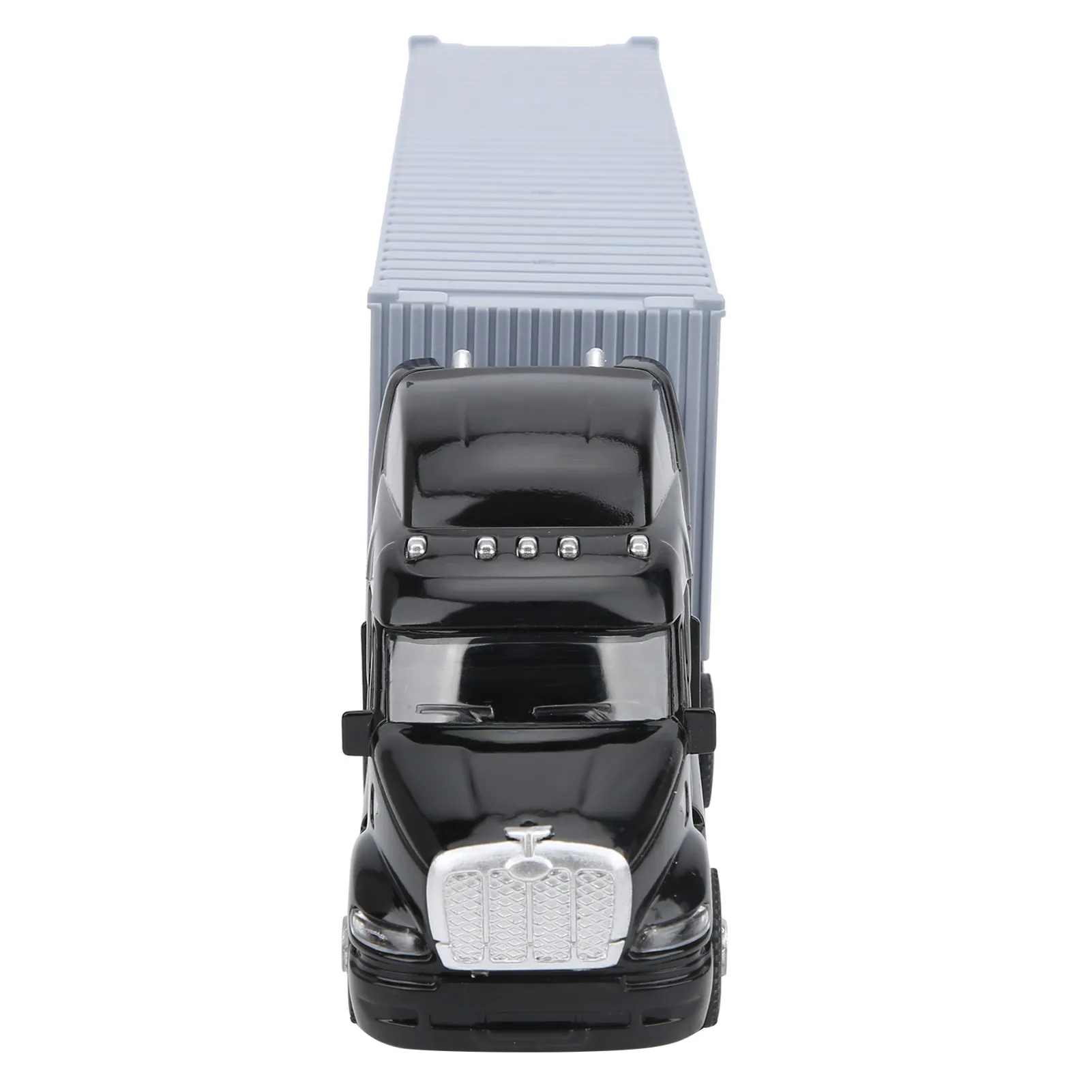 1:48 Alloy Car Model Simulation Container Car Model Children Kid Pull Back Car with Sound Light Transport Vehicle Model Toy