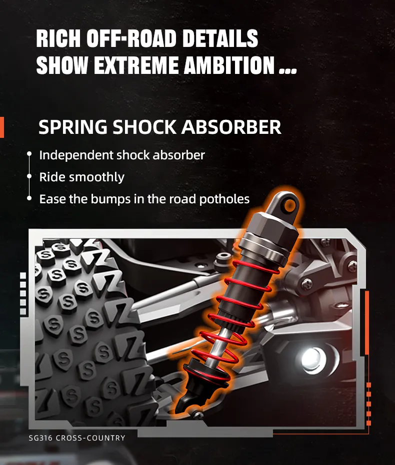 ZLL SG316 MAX/PRO 1:16 High Speed Drift Racing Car 80KM/H Or 40KM/H Brushless Motor 4WD RC Car Off Road Car Toys For Kids Gifts