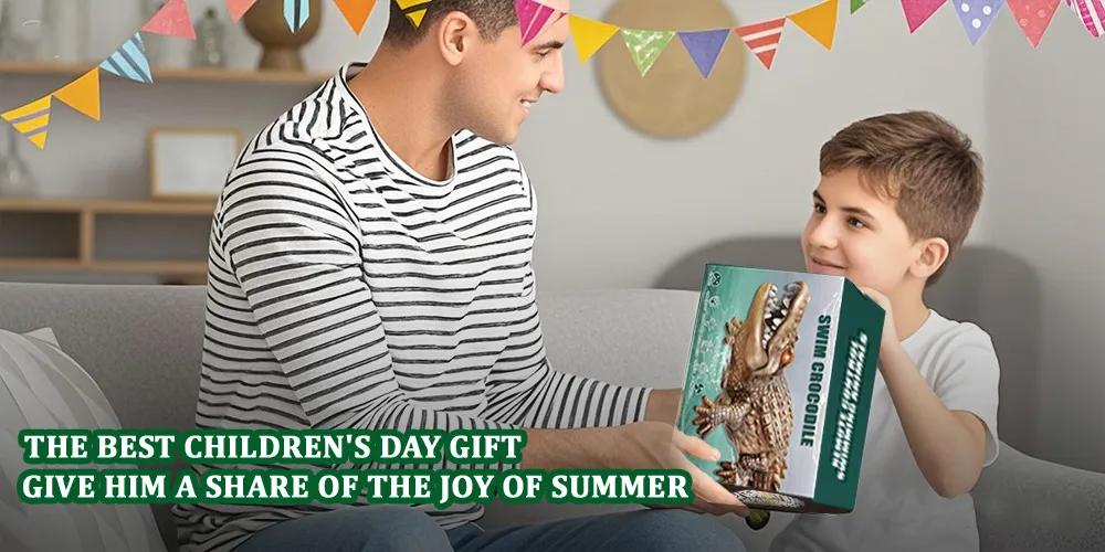 Rc Animals Crocodile Model Simulation Waterproof Outdoor Lake Electric Remote Control Alligator Model Pool Lake Water Kids Toys