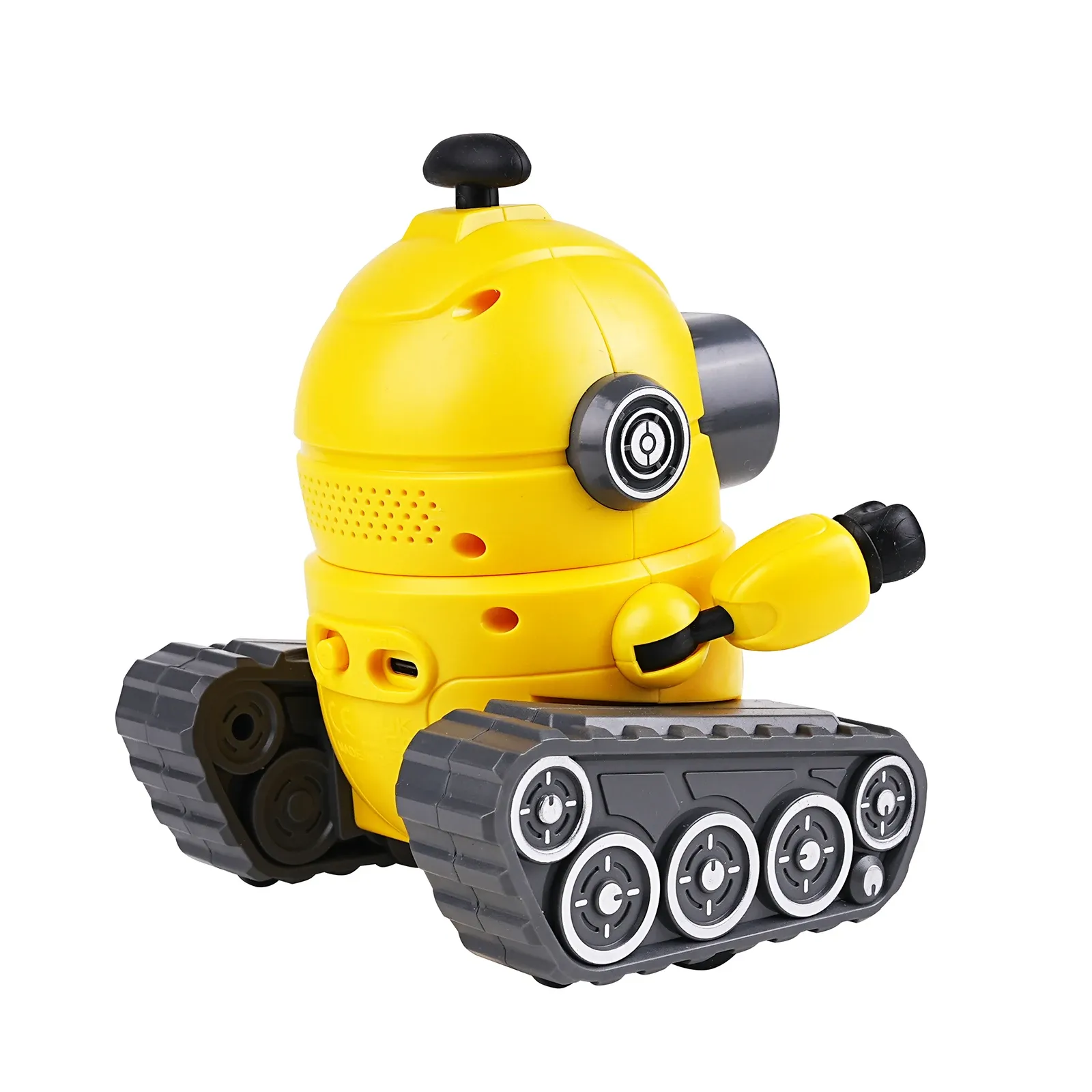 Programmable Dancing Robot with Music & Lights, Rechargeable Educational Toy for Kids Birthday Christmas Gift
