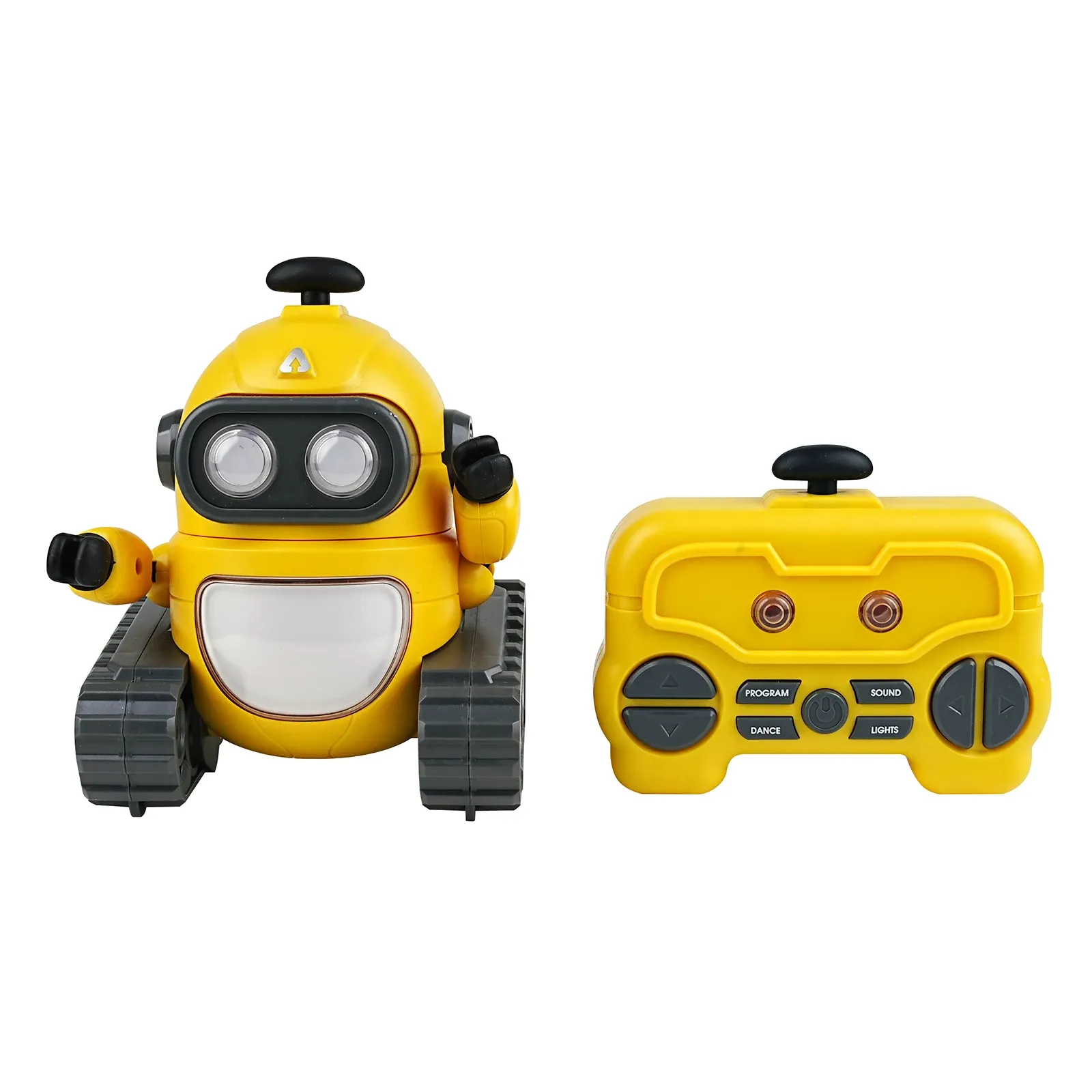 Programmable Dancing Robot with Music & Lights, Rechargeable Educational Toy for Kids Birthday Christmas Gift