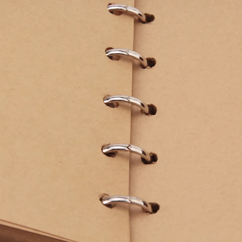 1PC Retro Leaf Notebook School Office Stationery Diary Notepad Literature PU Leather Note Book Traveler Journal Planners Gifts