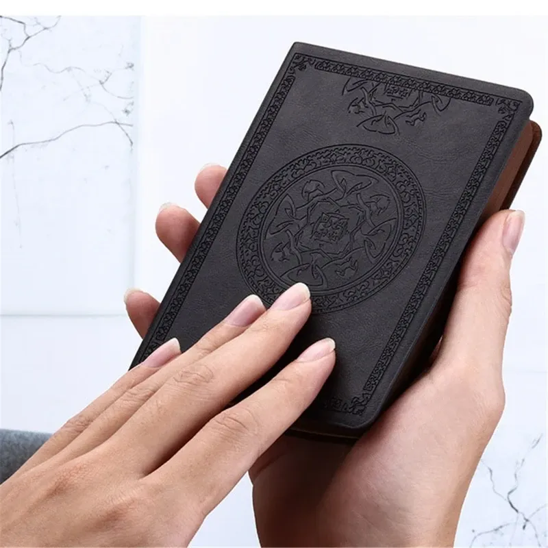 2025 New Portable Vintage Leather Notebook Diary Journal Stationery Gift Portable And Easy To Use