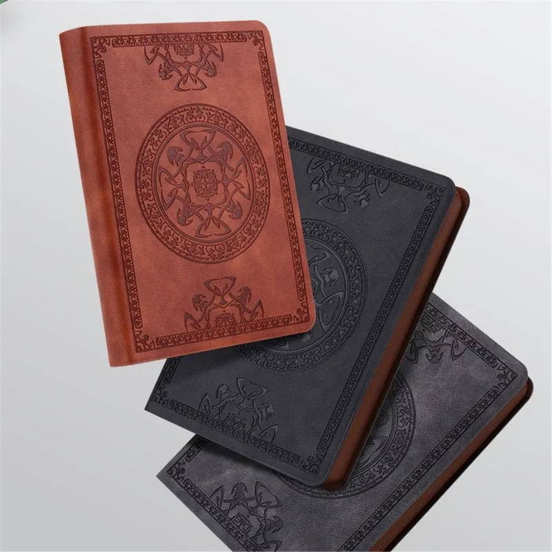 2025 New Portable Vintage Leather Notebook Diary Journal Stationery Gift Portable And Easy To Use
