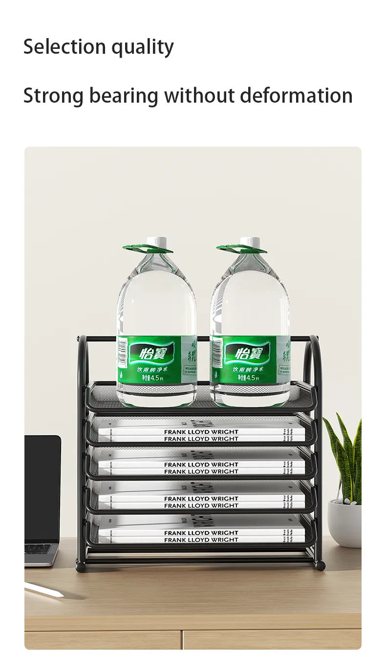 3 Tier Mesh Desk Organizers,Office Supplies Organizer,Desk Organizer Tray,File Storage,Mesh Paper Tray,File Organizer Tray