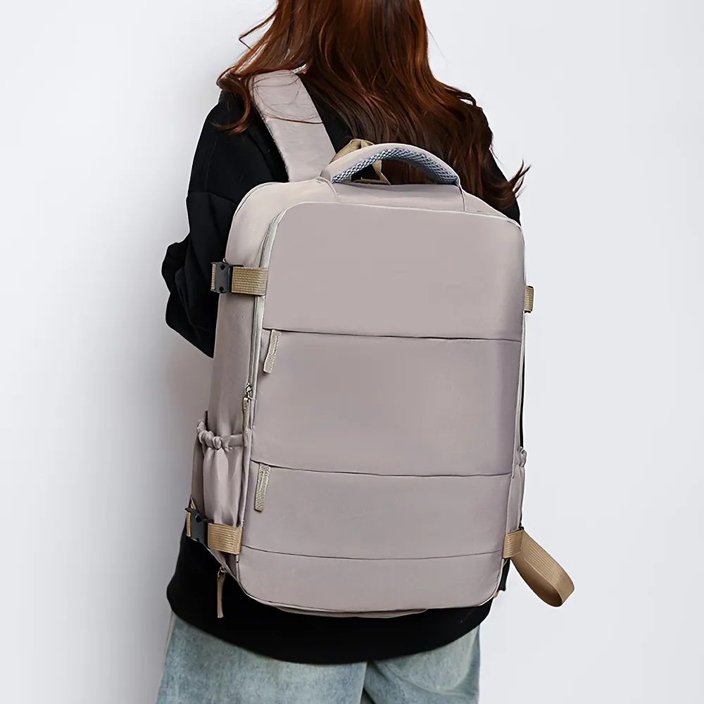 Couples Leisure Lightweight Backpack Travel Backpack Female New Backpack Student Schoolbag Large Capacity Travel Commuter Luggag