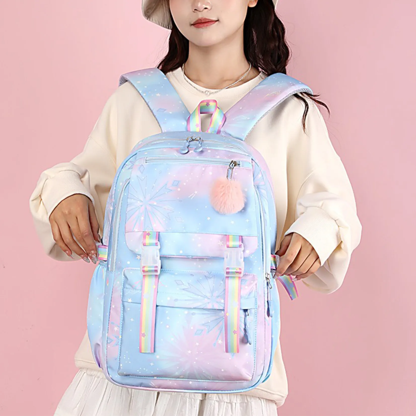 My Little Pony Backpack Boys Girls Bookbag Bag Student Teenager Children Knapsack Schoolbag Rucksack Mochila Kid Birthday Gift