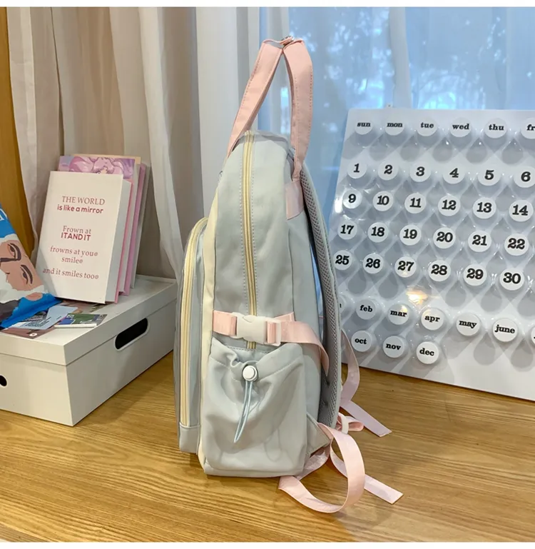 Ita Backpack Autumn High-capacity Canvas School Bag Transparent Preppy Style Girls Rucksack Teenage Display Bolsa Mujer Сумка