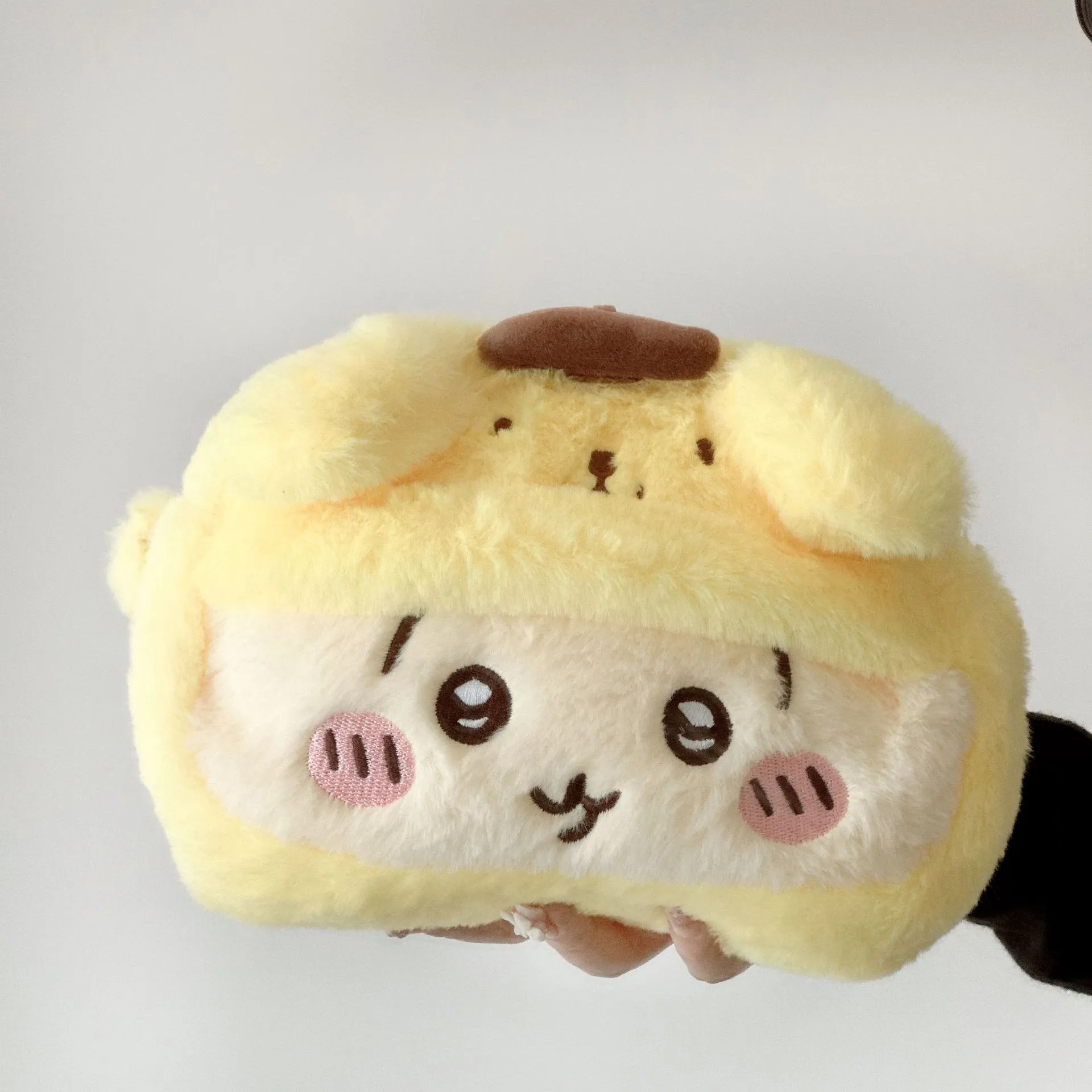 Chiikawa Pencil Case Ins Style Cute Plush Bag for Teenage Students Holding Makeup Bag Zipper Pen Bag Children's Gift Girl Gift